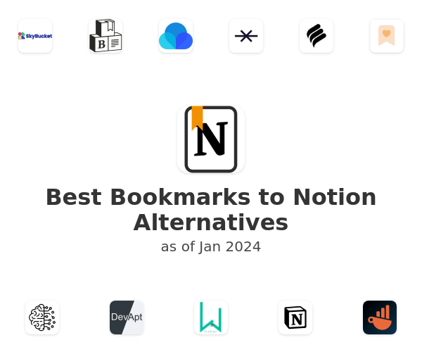 Best Bookmarks to Notion Alternatives