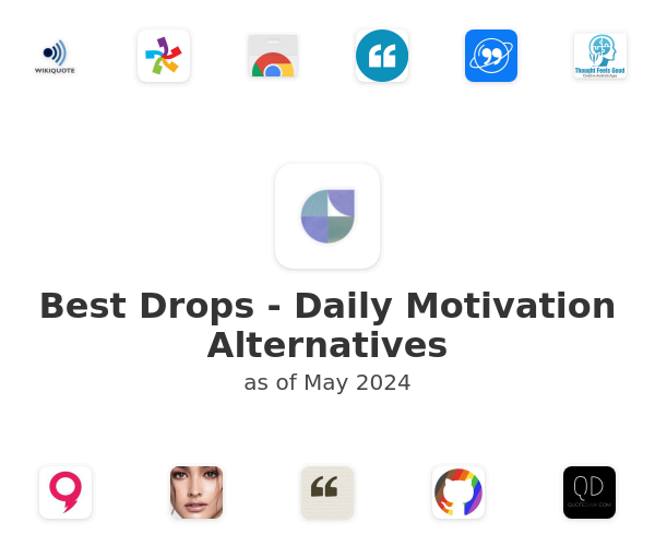 Best Drops - Daily Motivation Alternatives
