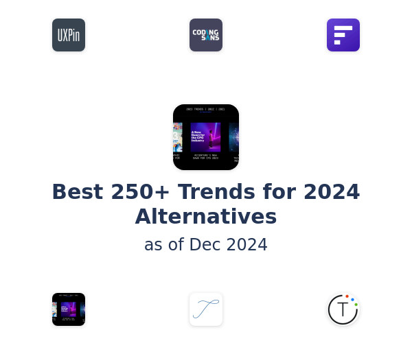 Best 250+ Trends for 2024 Alternatives