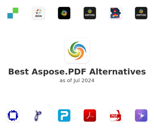 Best Aspose.PDF Alternatives