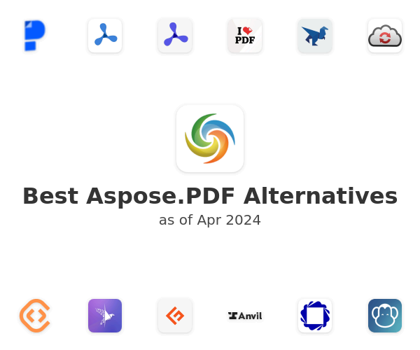 Best Aspose.PDF Alternatives