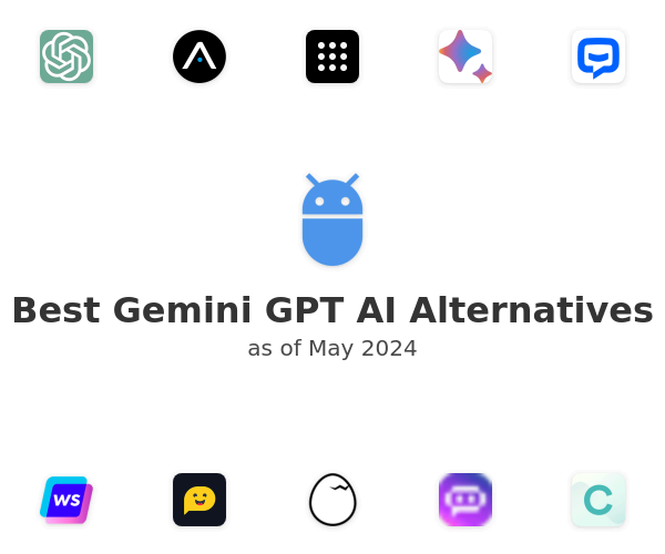 Best Gemini GPT AI Alternatives