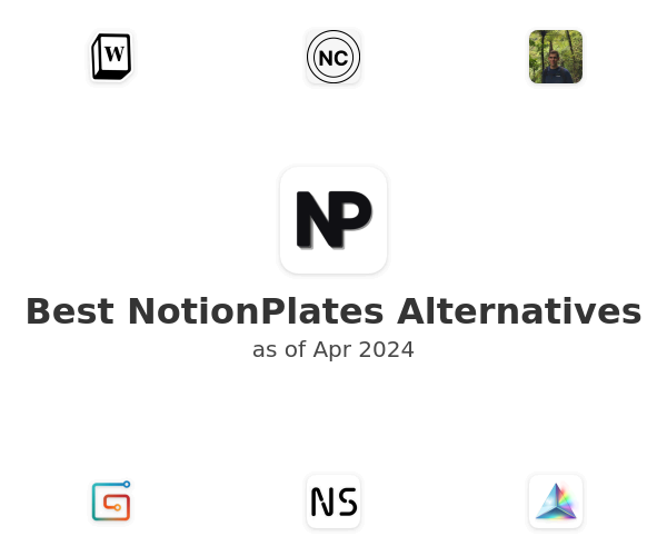 Best NotionPlates Alternatives