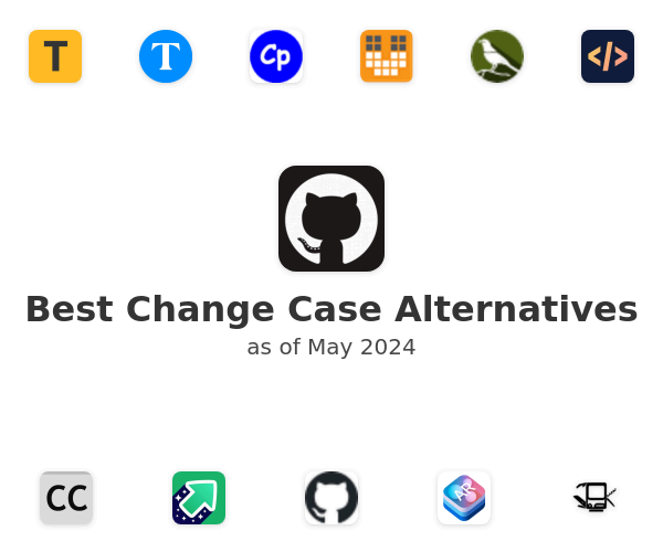 Best Change Case Alternatives