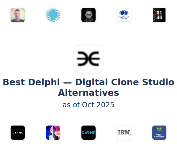 Best Delphi — Digital Clone Studio Alternatives