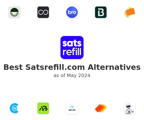 Best Satsrefill.com Alternatives