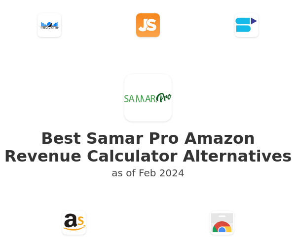 Best Samar Pro Amazon Revenue Calculator Alternatives