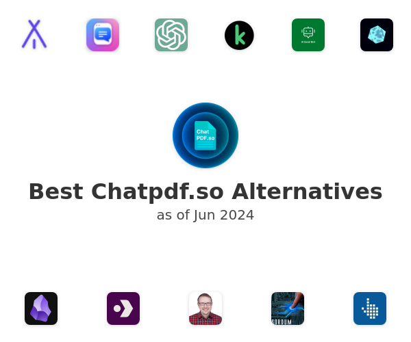 Best Chatpdf.so Alternatives