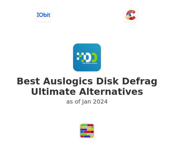 Best Auslogics Disk Defrag Ultimate Alternatives