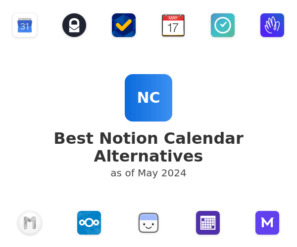 Best Notion Calendar Alternatives