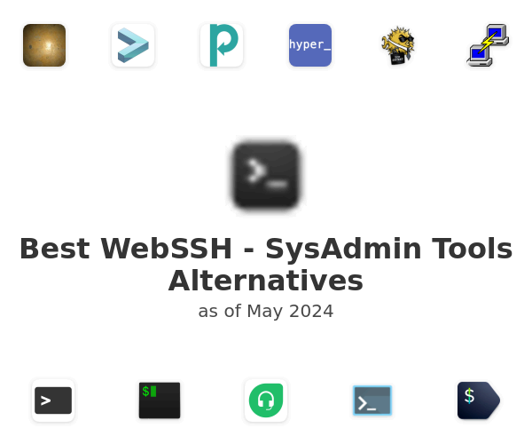 Best WebSSH - SysAdmin Tools Alternatives