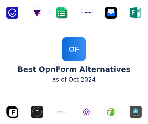 Best OpnForm Alternatives