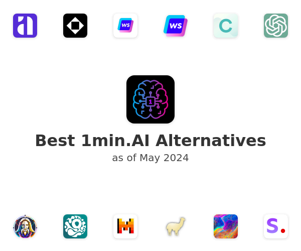 Best 1min.AI Alternatives