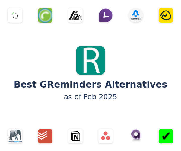 Best GReminders Alternatives