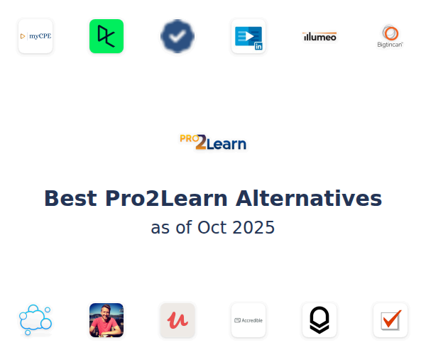 Best Pro2Learn Alternatives