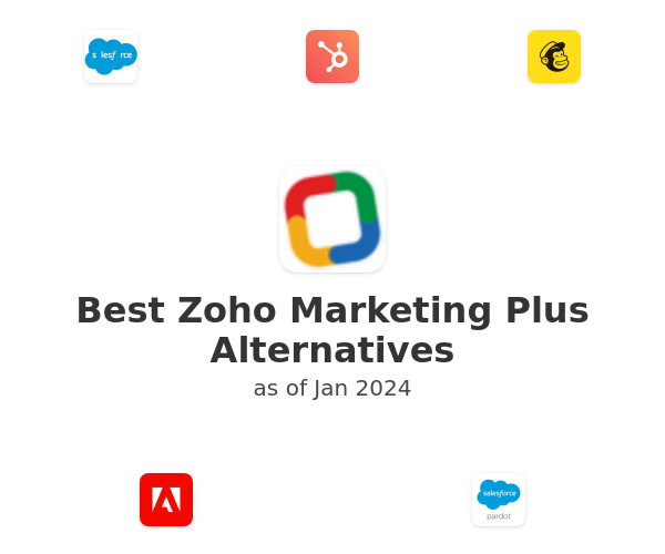 Best Zoho Marketing Plus Alternatives