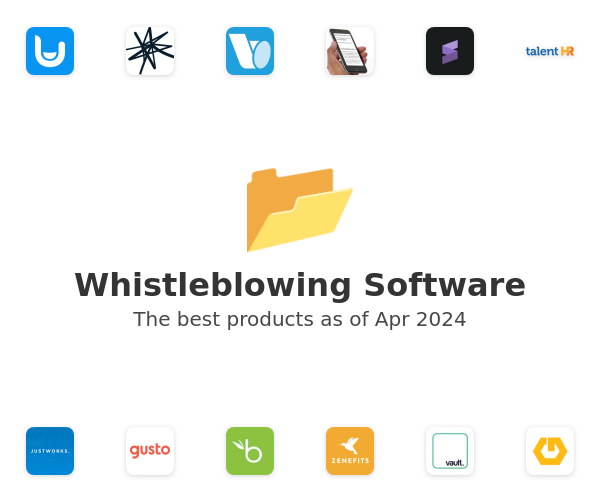 The best Whistleblowing products