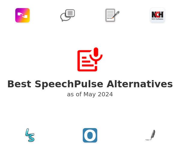 Best SpeechPulse Alternatives