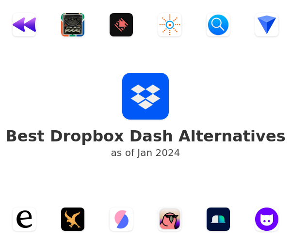 Best Dropbox Dash Alternatives
