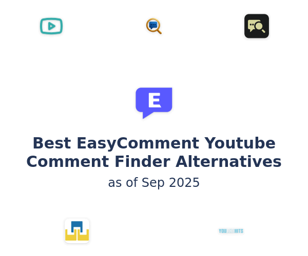 Best EasyComment Youtube Comment Finder Alternatives