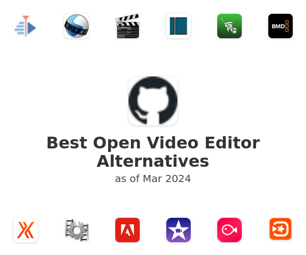 Best Open Video Editor Alternatives