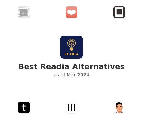 Best Readia Alternatives