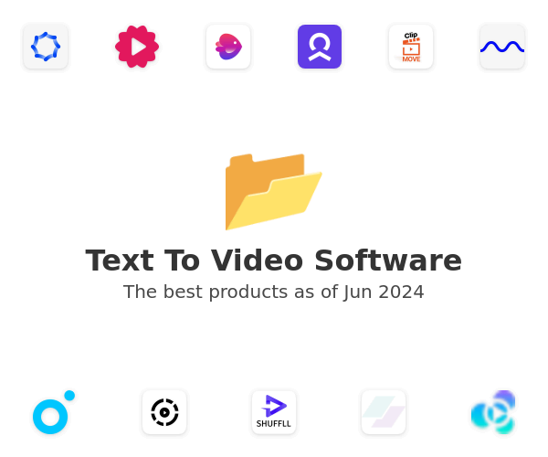 The best Text To Video products