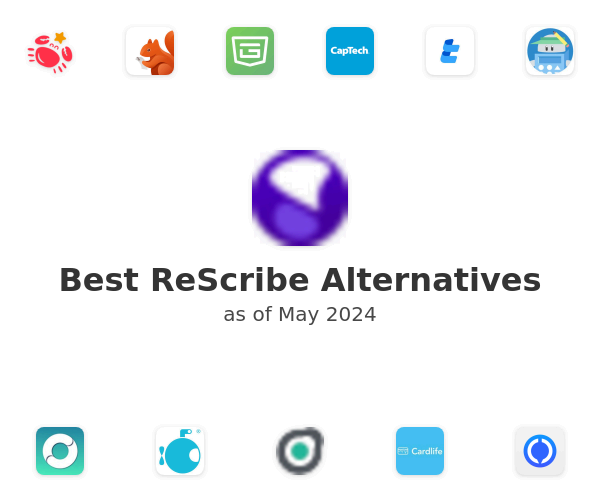 Best ReScribe Alternatives