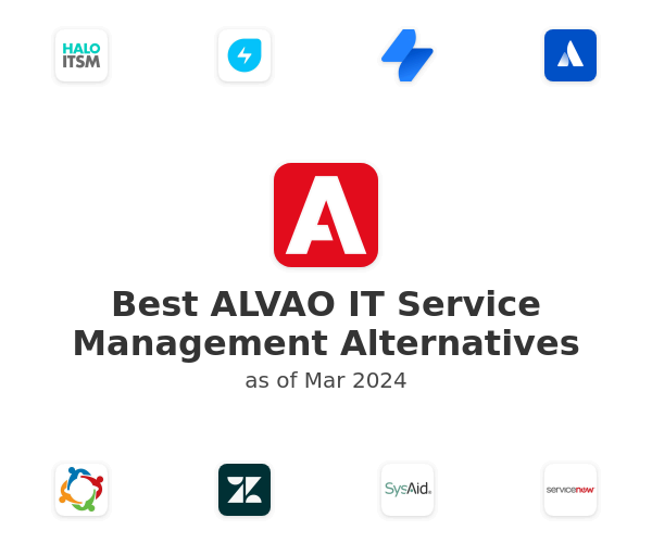Best ALVAO IT Service Management Alternatives