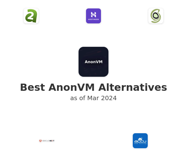 Best AnonVM Alternatives