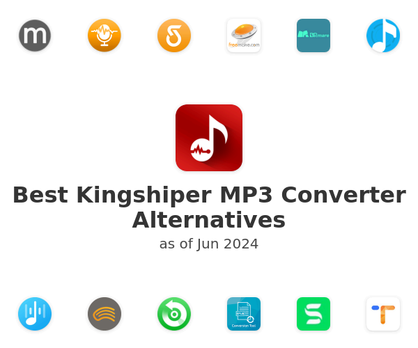 Best Kingshiper MP3 Converter Alternatives