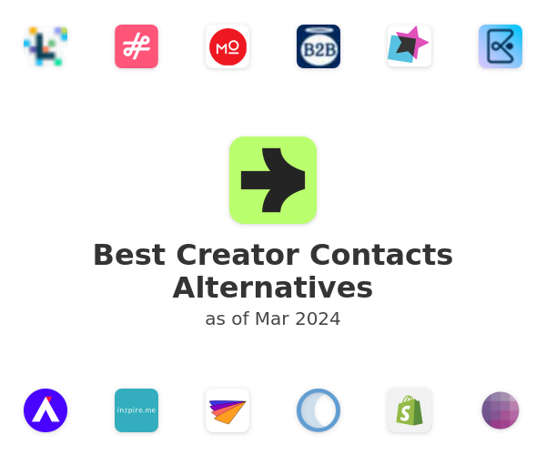 Best Creator Contacts Alternatives
