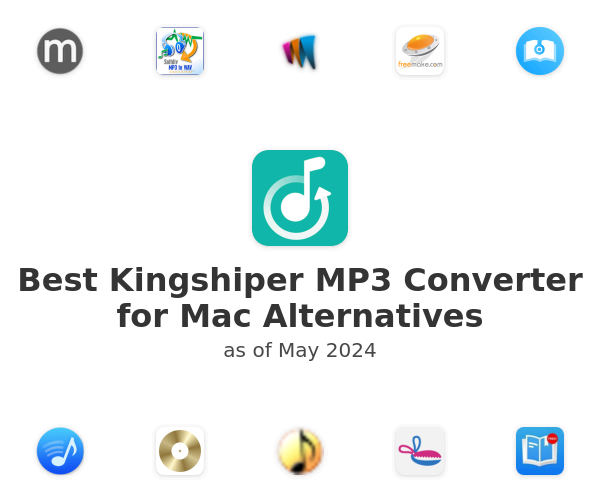 Best Kingshiper MP3 Converter for Mac Alternatives