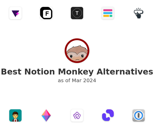 Best Notion Monkey Alternatives