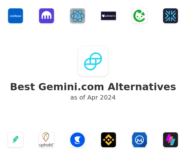 Best Gemini.com Alternatives