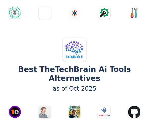 Best TheTechBrain Ai Tools Alternatives