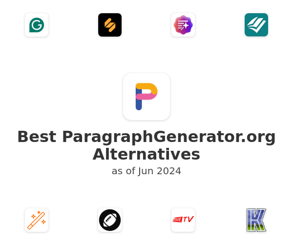 Best ParagraphGenerator.org Alternatives