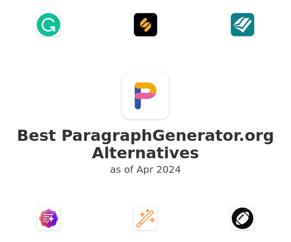 Best ParagraphGenerator.org Alternatives