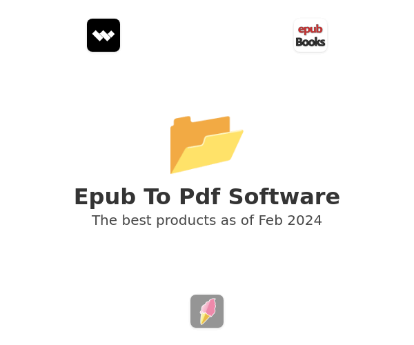 The best Epub To Pdf products