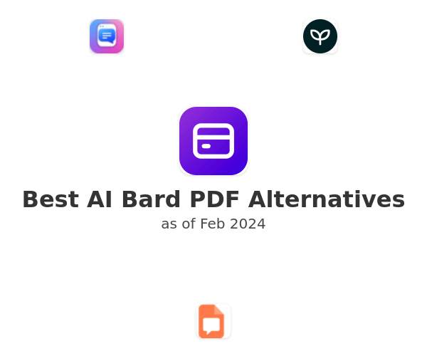Best AI Bard PDF Alternatives