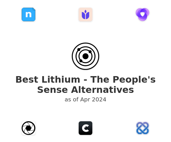 Best Lithium - The People's Sense Alternatives