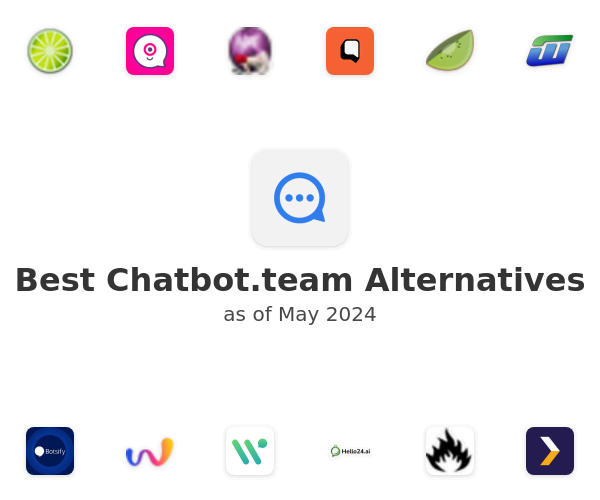 Best Chatbot.team Alternatives