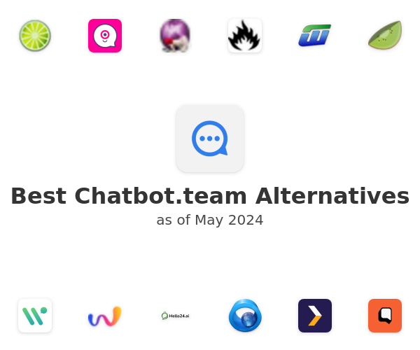 Best Chatbot.team Alternatives