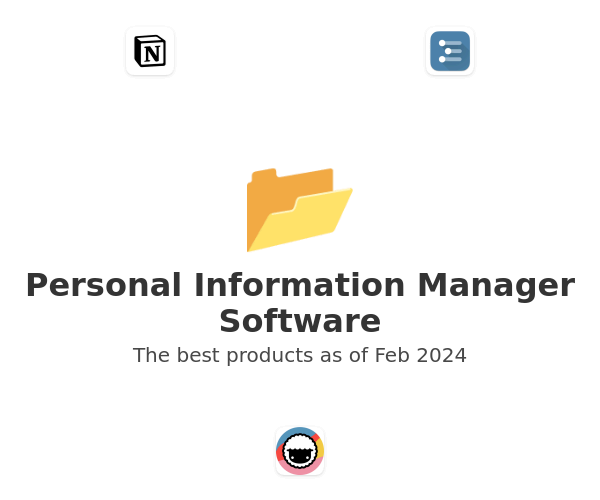 The best Personal Information Manager products