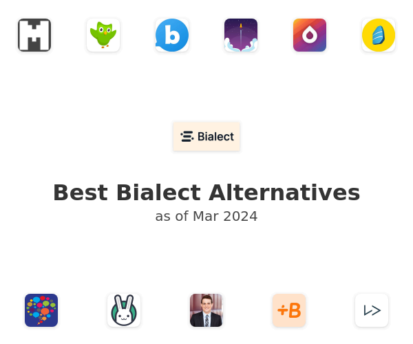 Best Bialect Alternatives