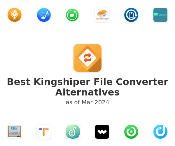Best Kingshiper File Converter Alternatives