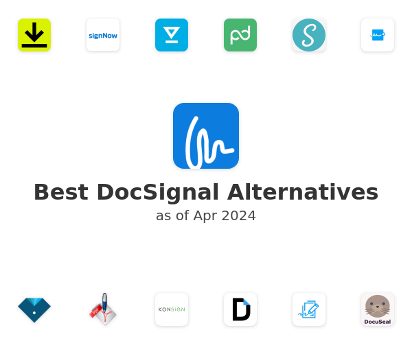 Best DocSignal Alternatives