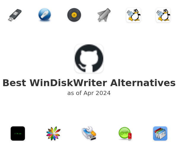 Best WinDiskWriter Alternatives