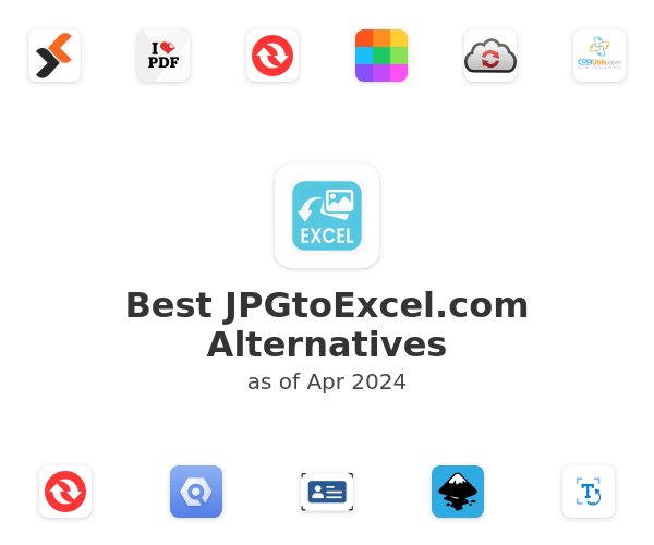 Best JPGtoExcel.com Alternatives