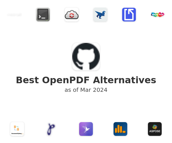Best OpenPDF Alternatives